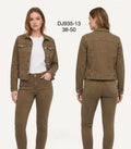 Veste jeans taupe