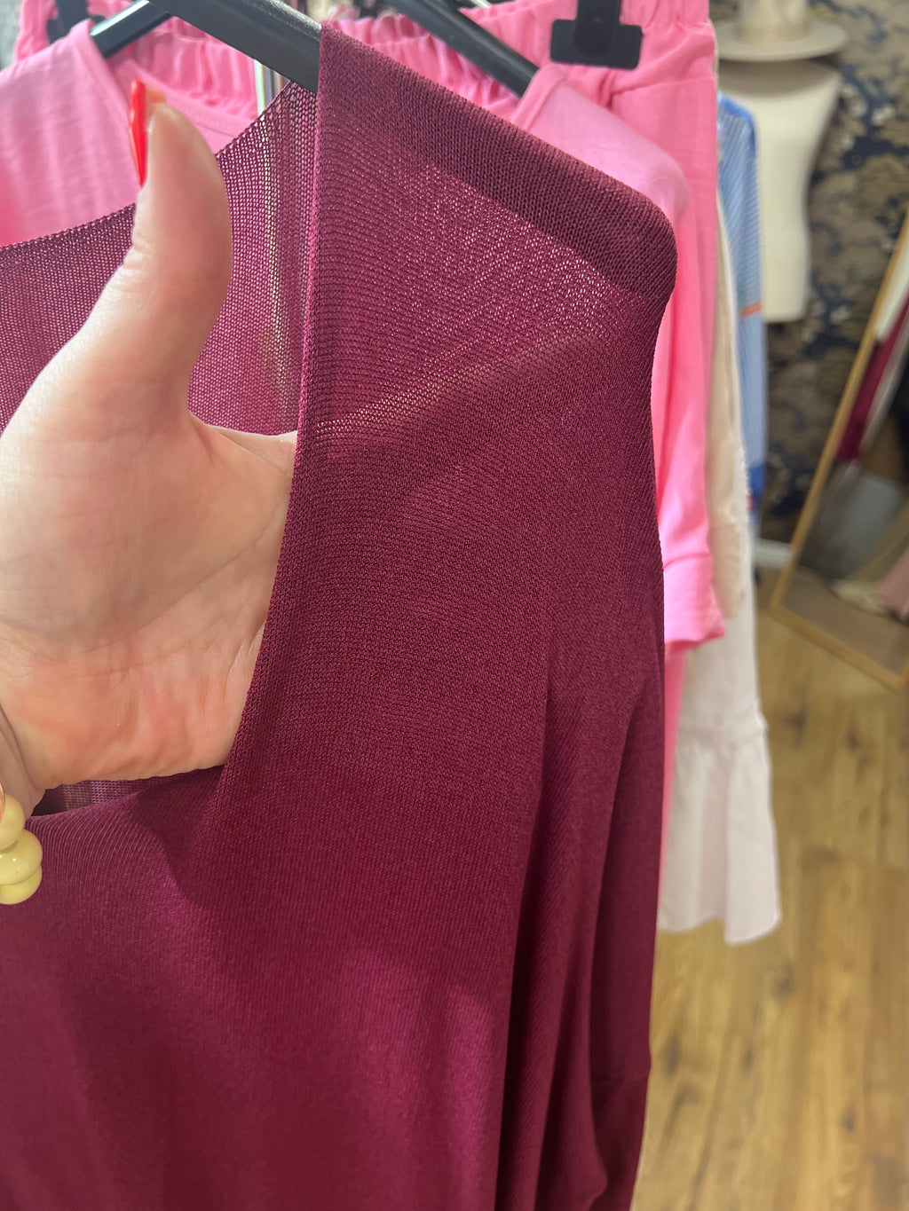 Robe bordeaux