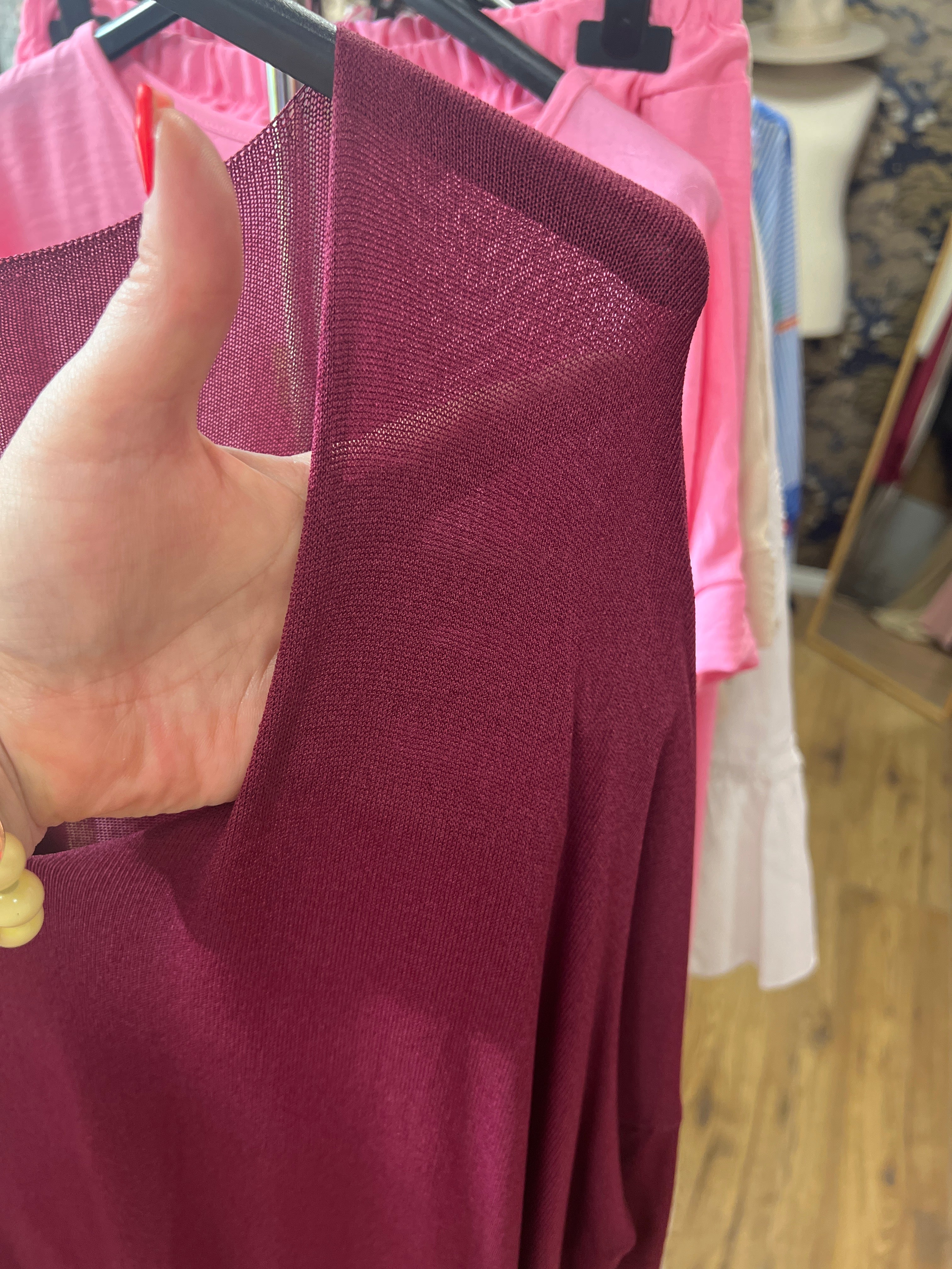 Robe bordeaux