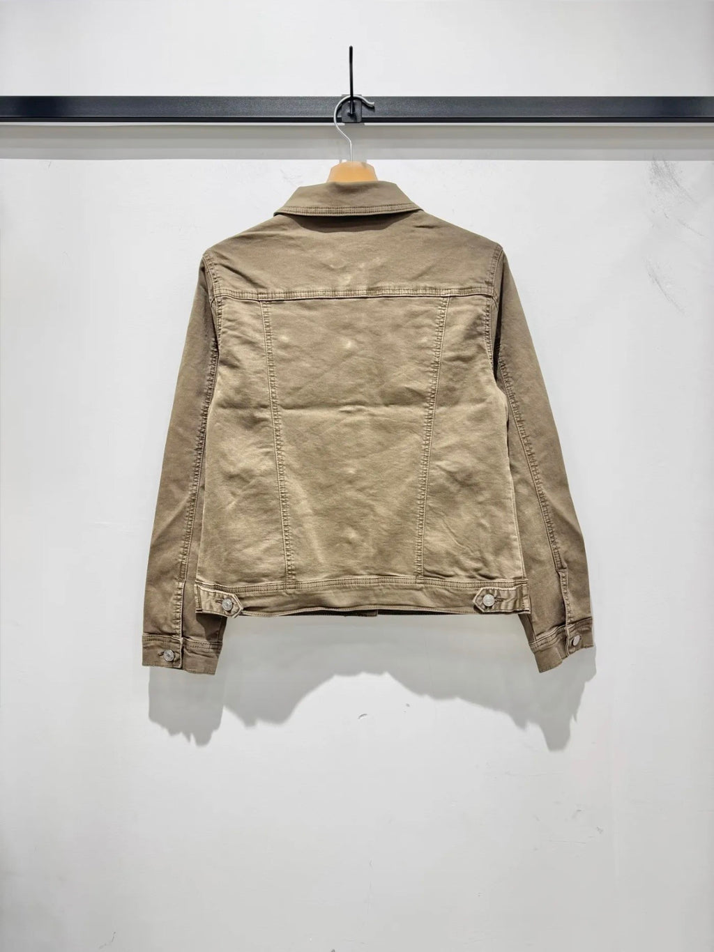 Veste jeans taupe