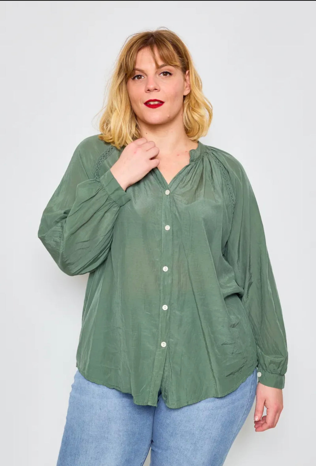 Chemise en voile de coton. C’melodie.