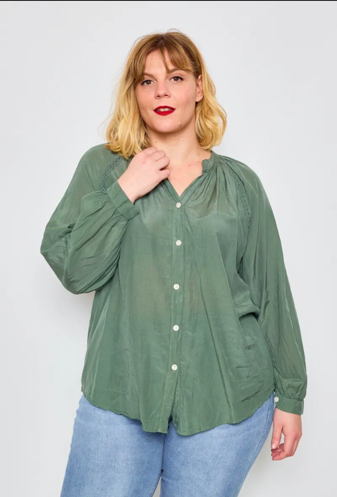 Chemise en voile de coton. C’melodie.