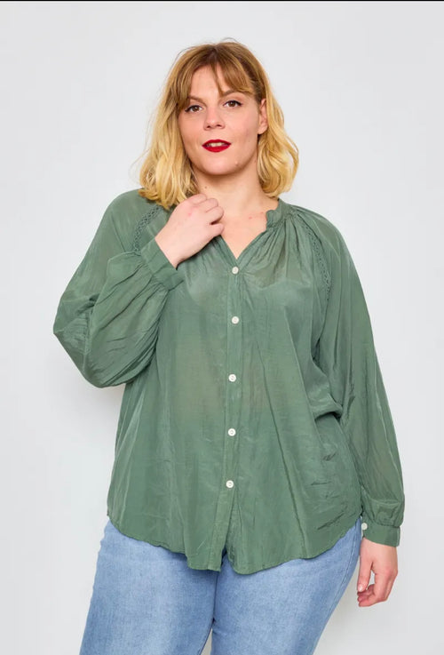 Chemise en voile de coton. C’melodie.