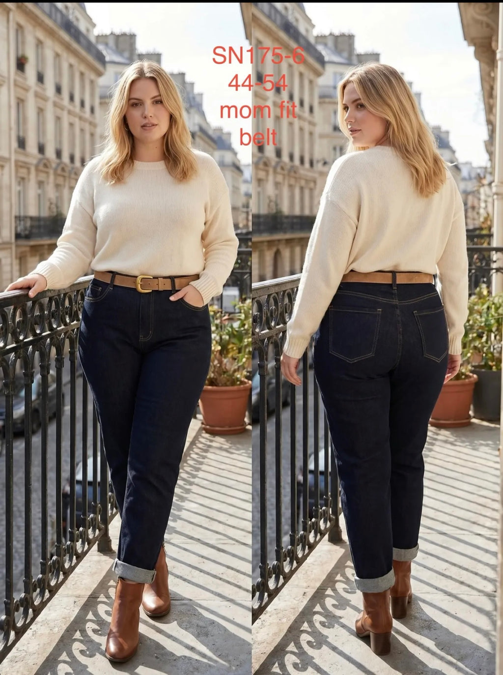 Jeans brut mom fit brut SN-175-1