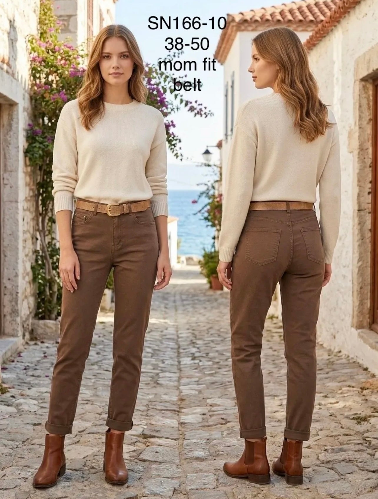 Jeans taupe