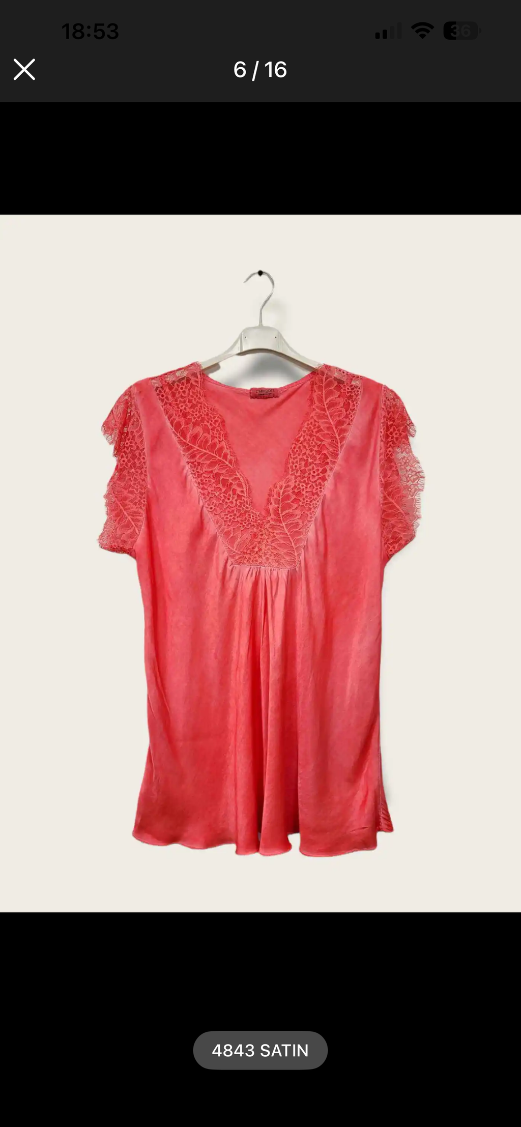 Top dentelle Luxe