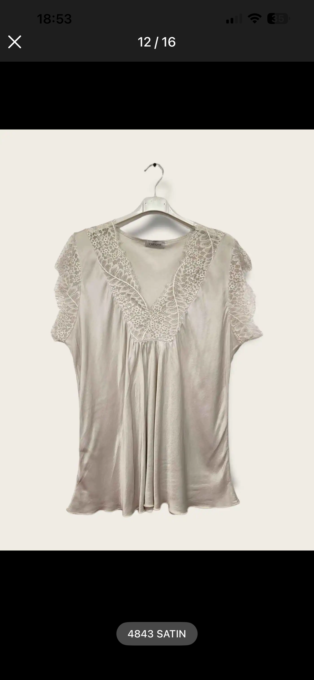 Top dentelle Luxe