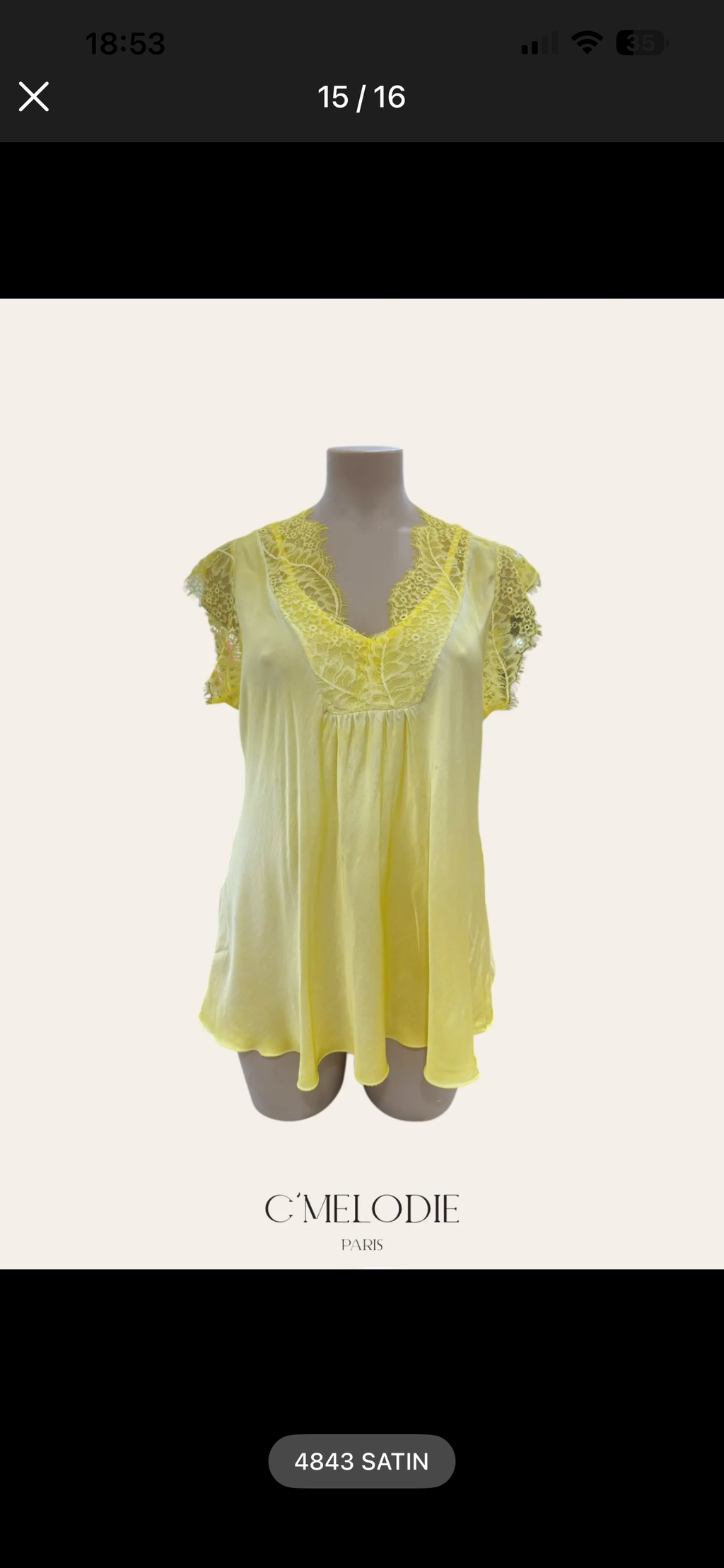 Top dentelle Luxe