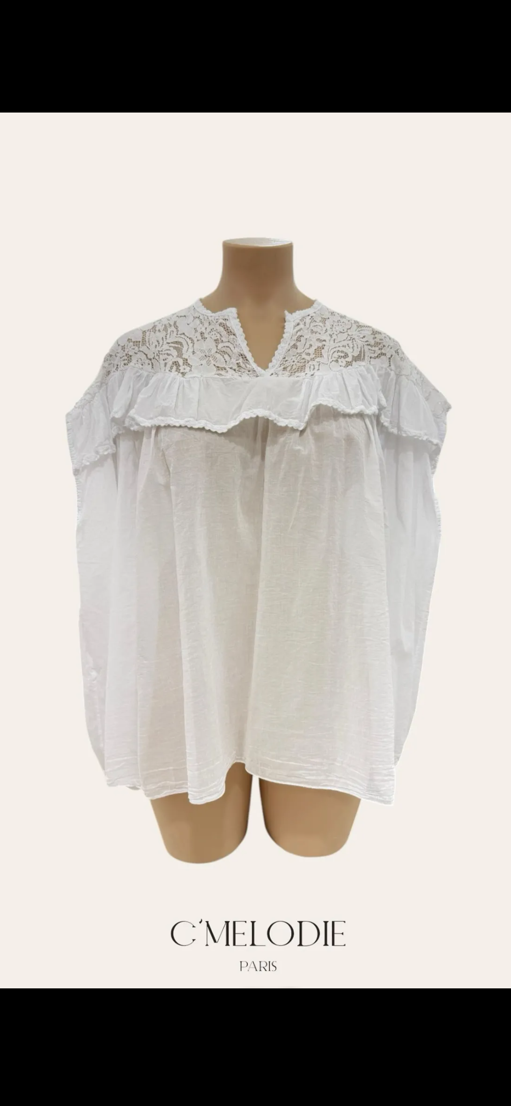 Tuniques, voile de coton. C’melodie.