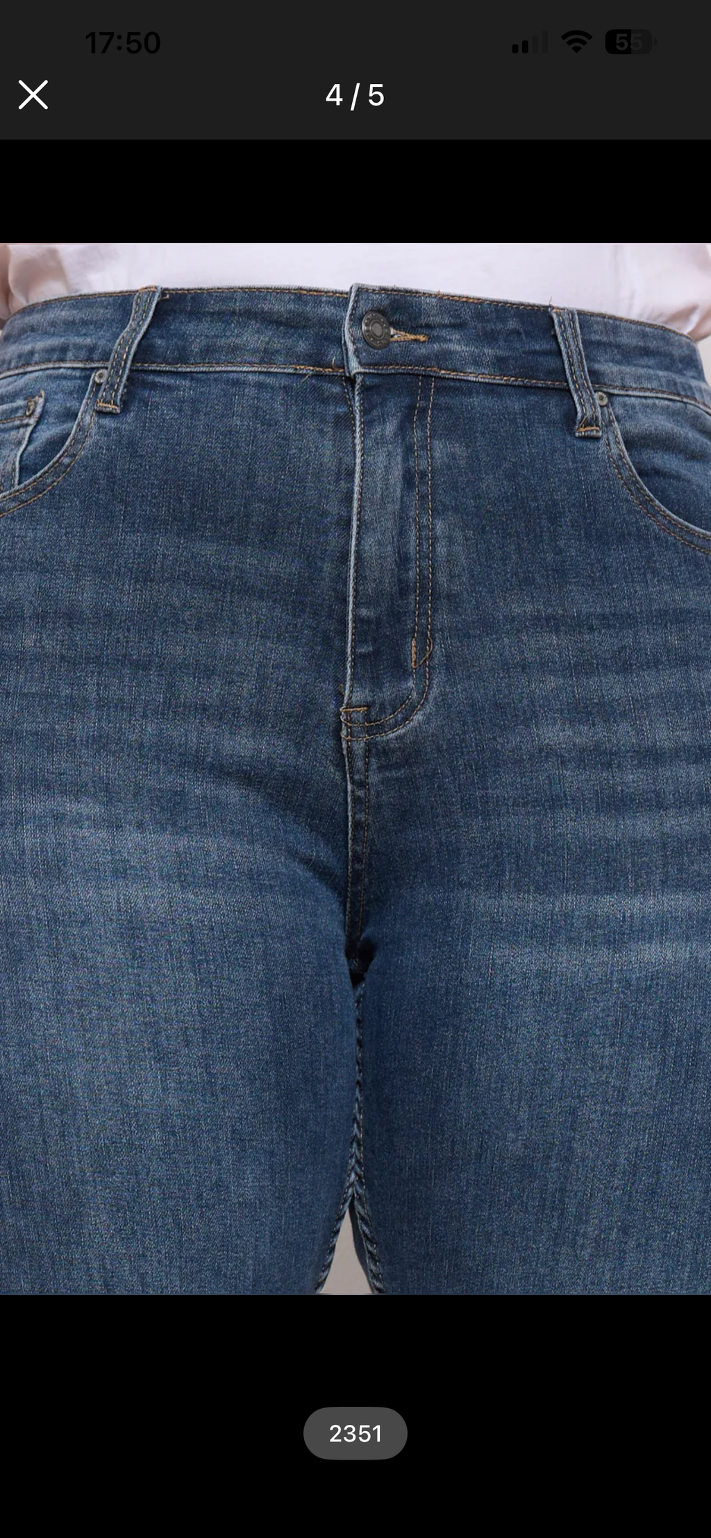 Jeans coupe droite CMELODIE