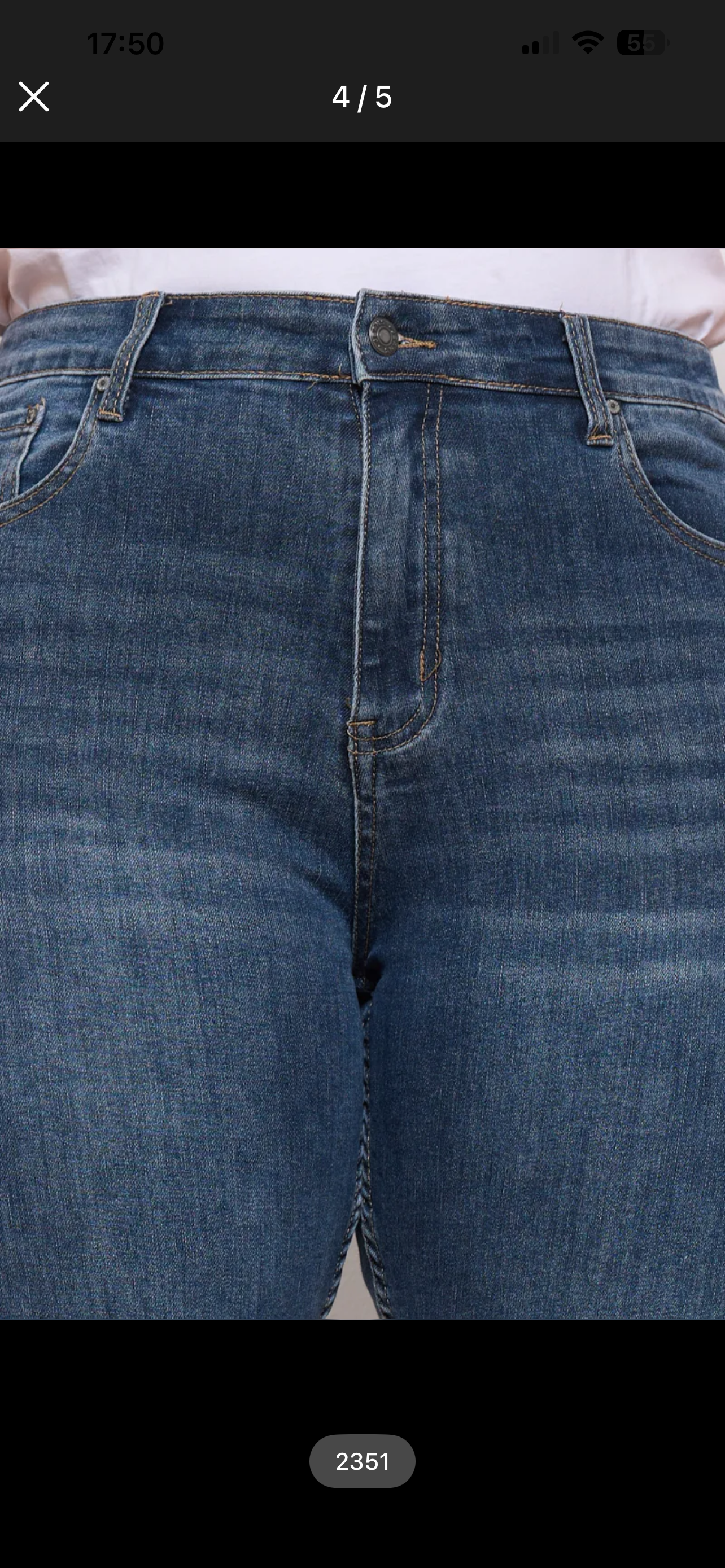 Jeans coupe droite CMELODIE