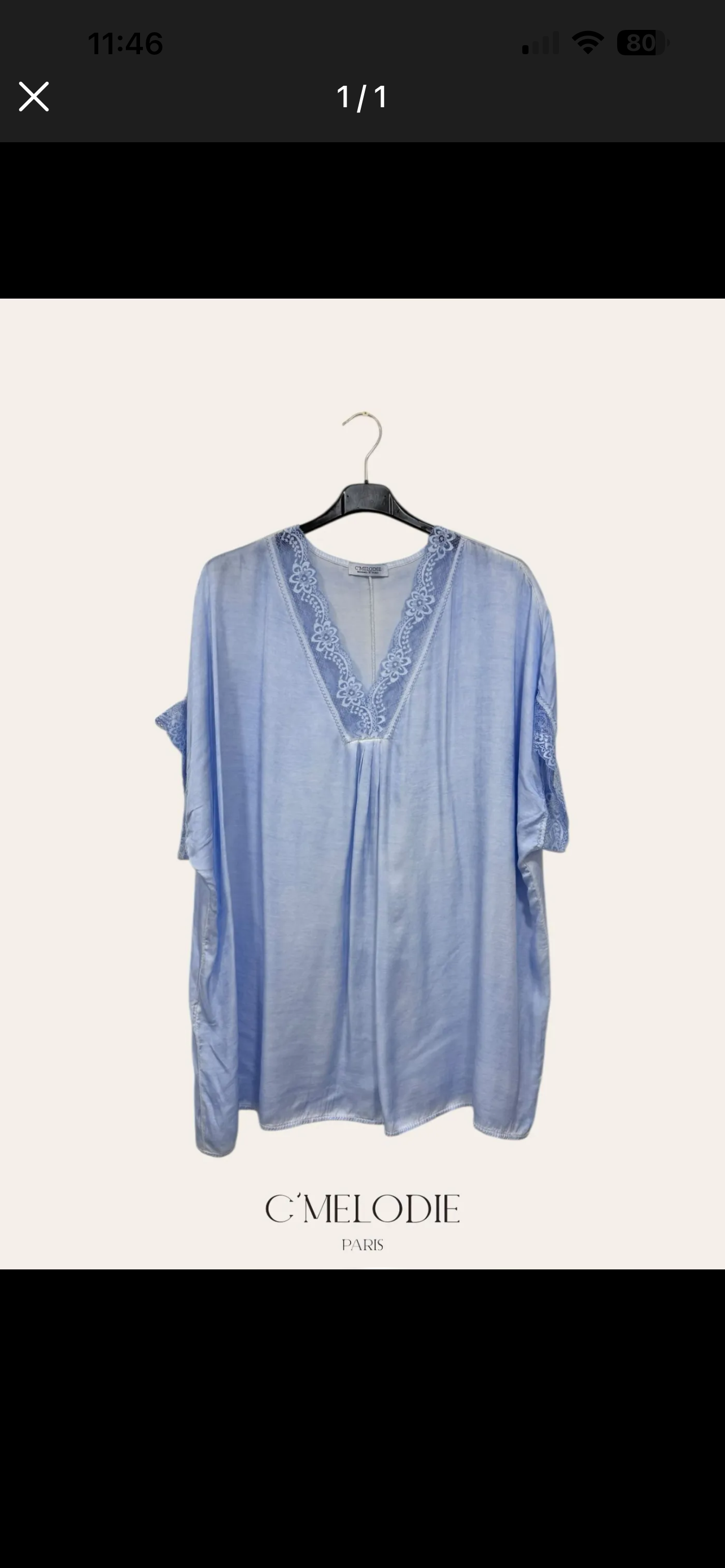 Blouse satin grande taille