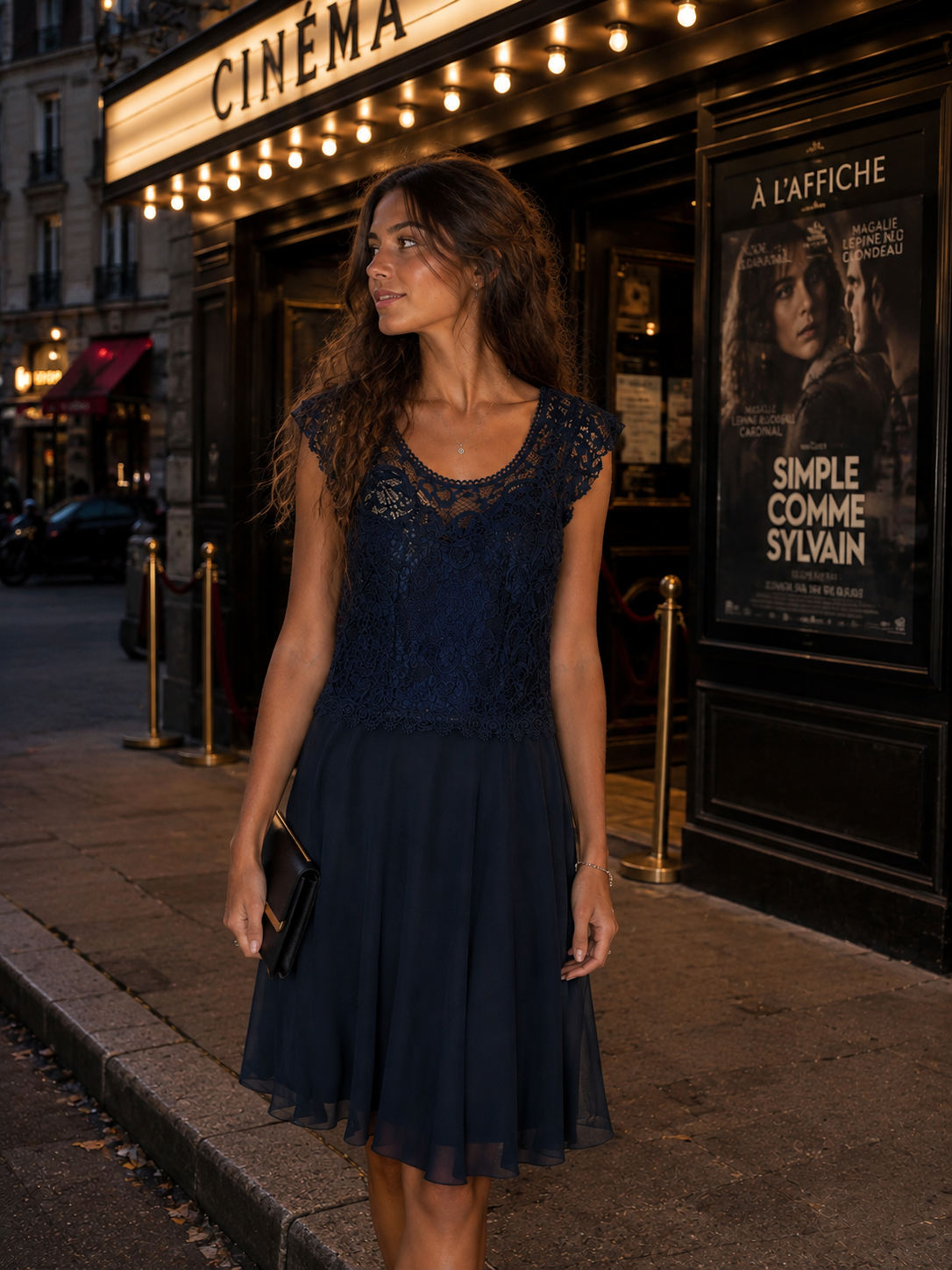 Robe dentelle
