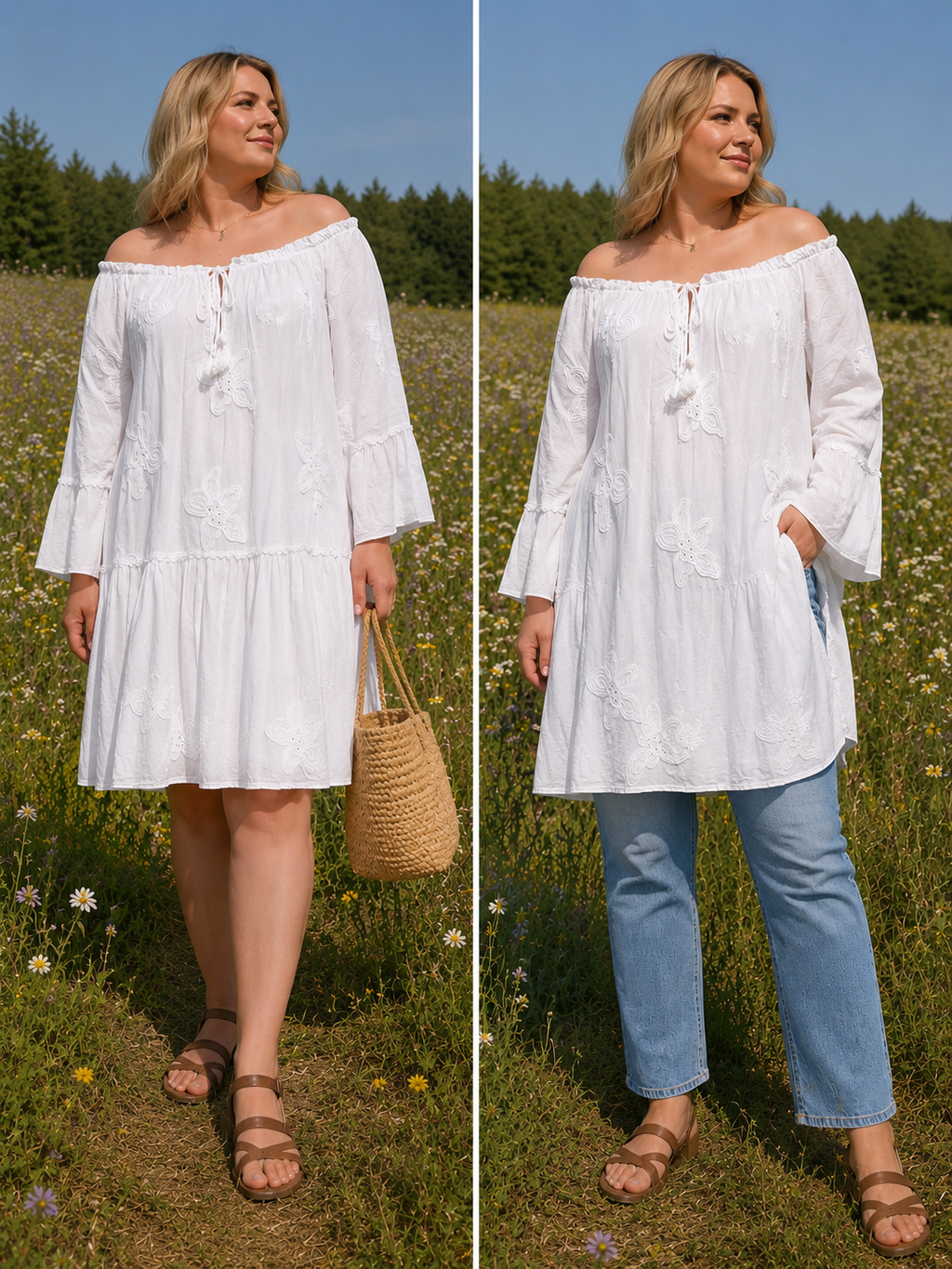 Robe pâquerette