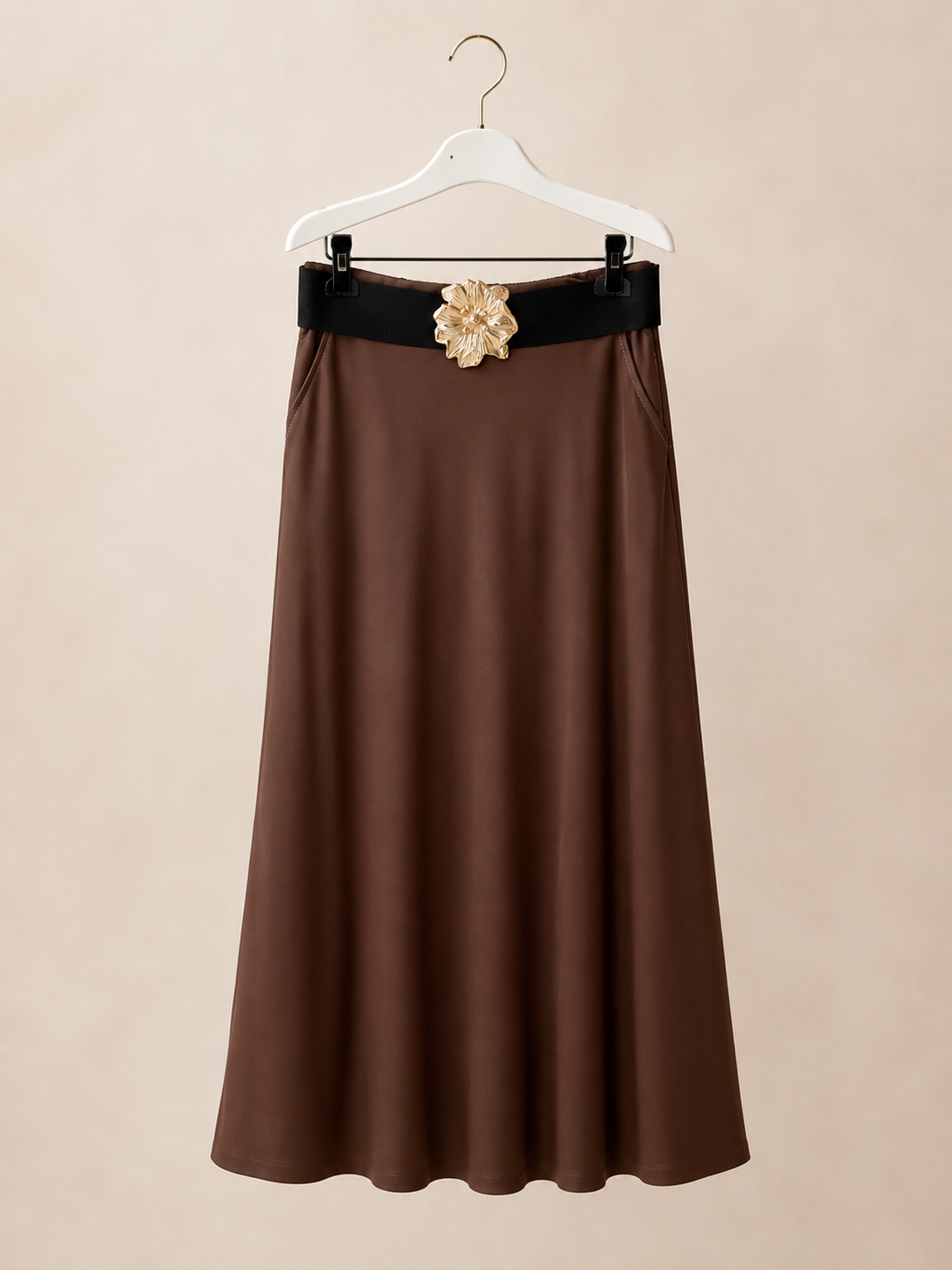 Jupe simili cuir Carla