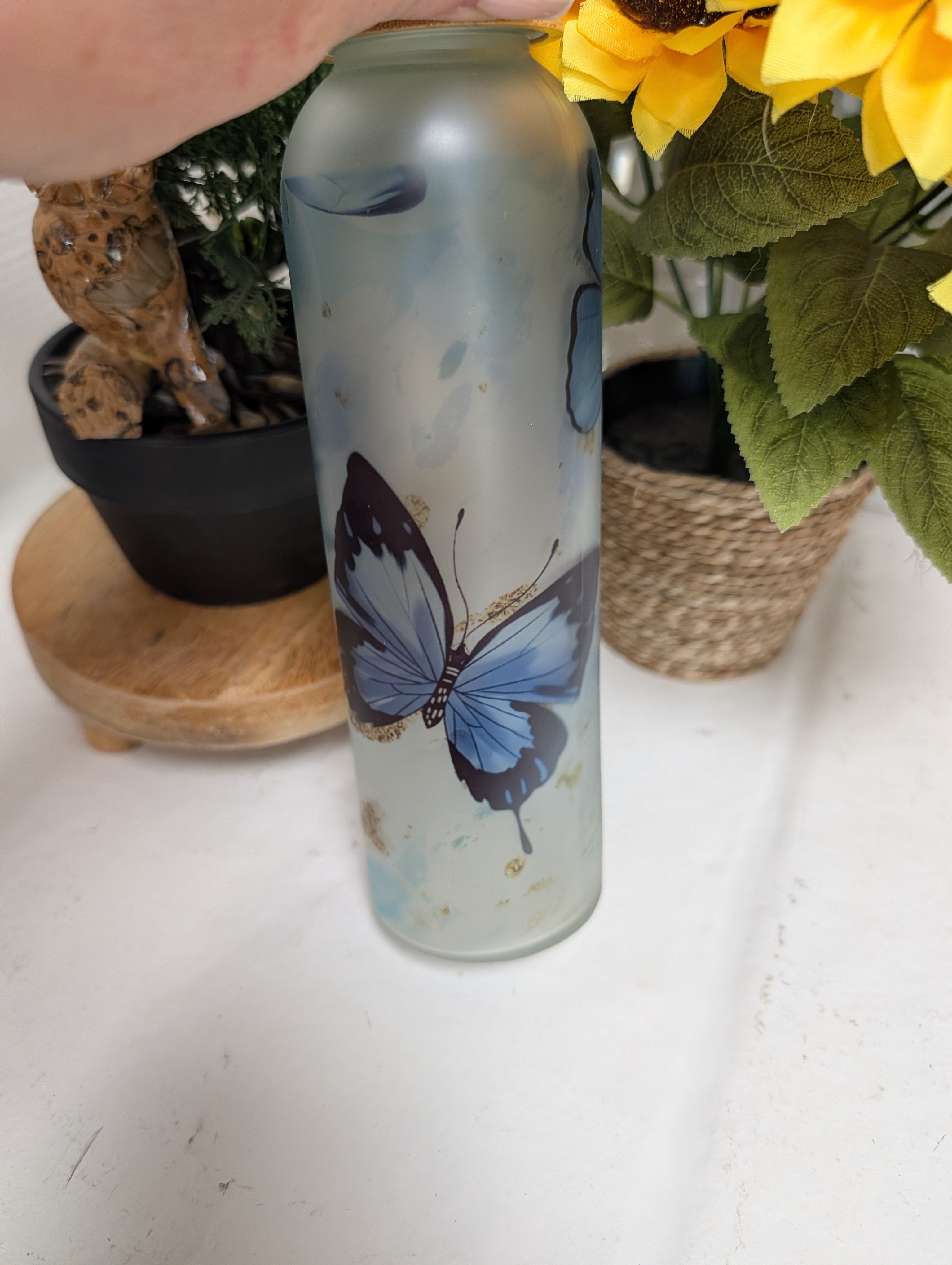 Gourde verre double parois