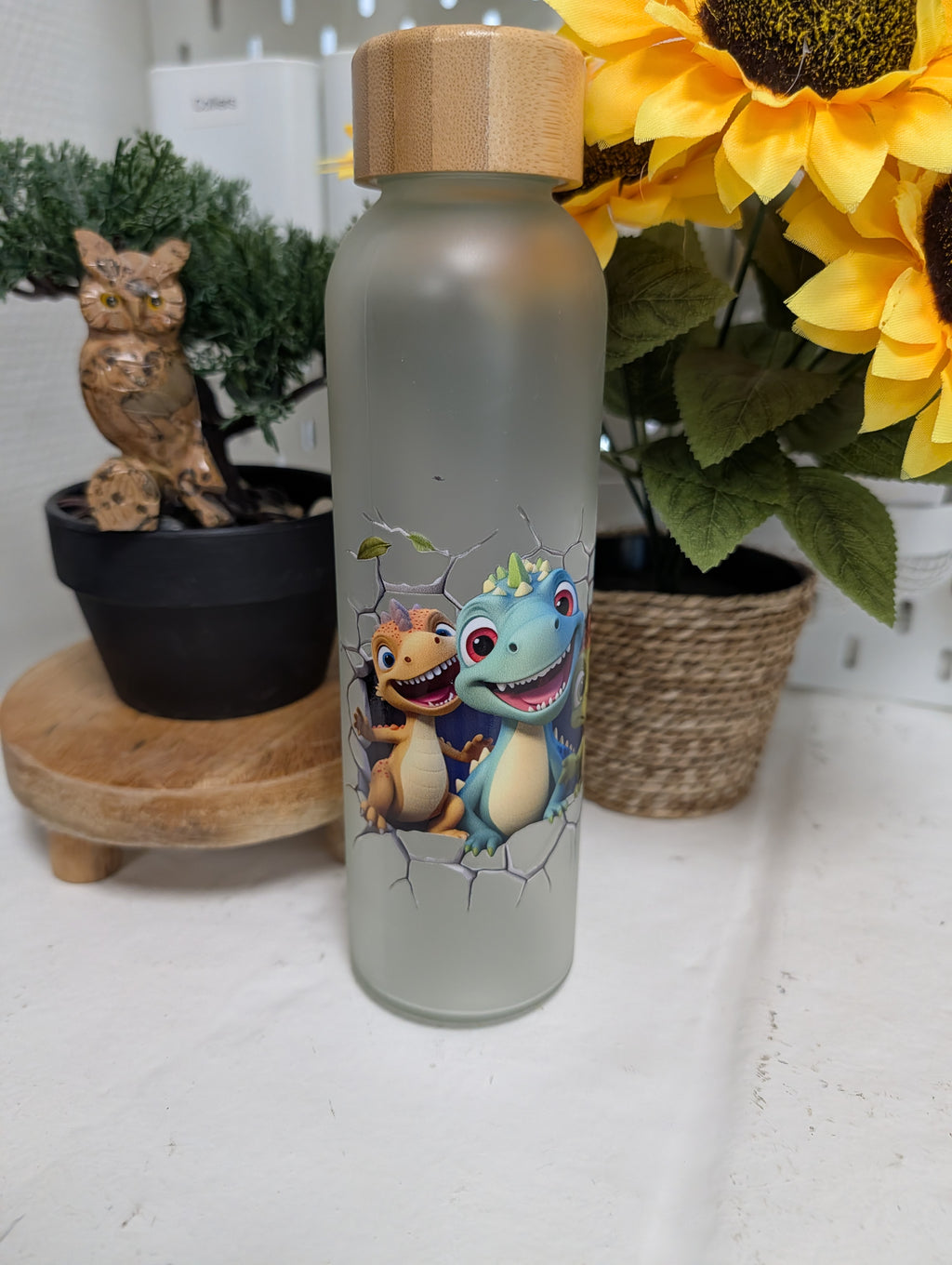 Gourde verre double parois