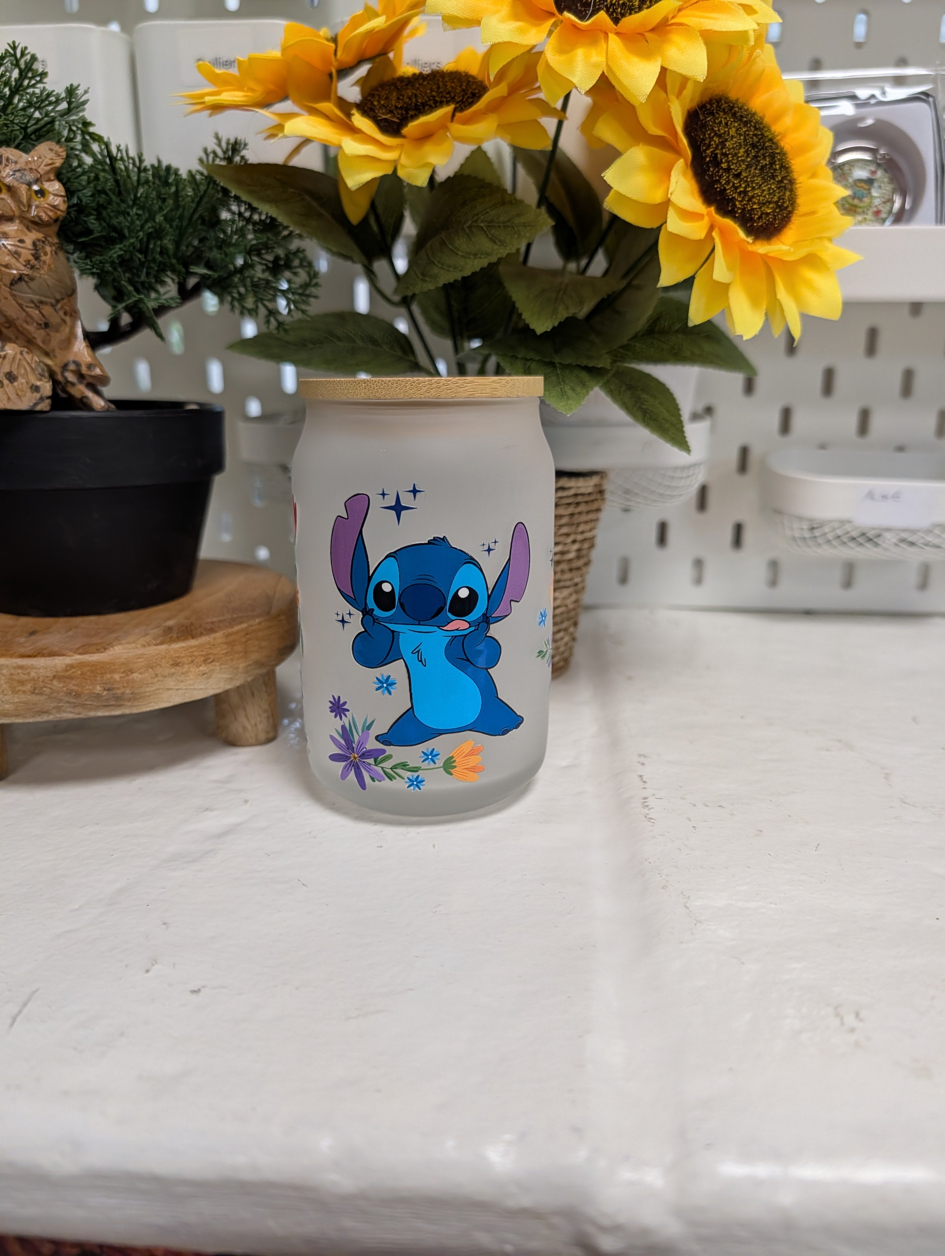 Jarre en verre double parois Personnalisable
